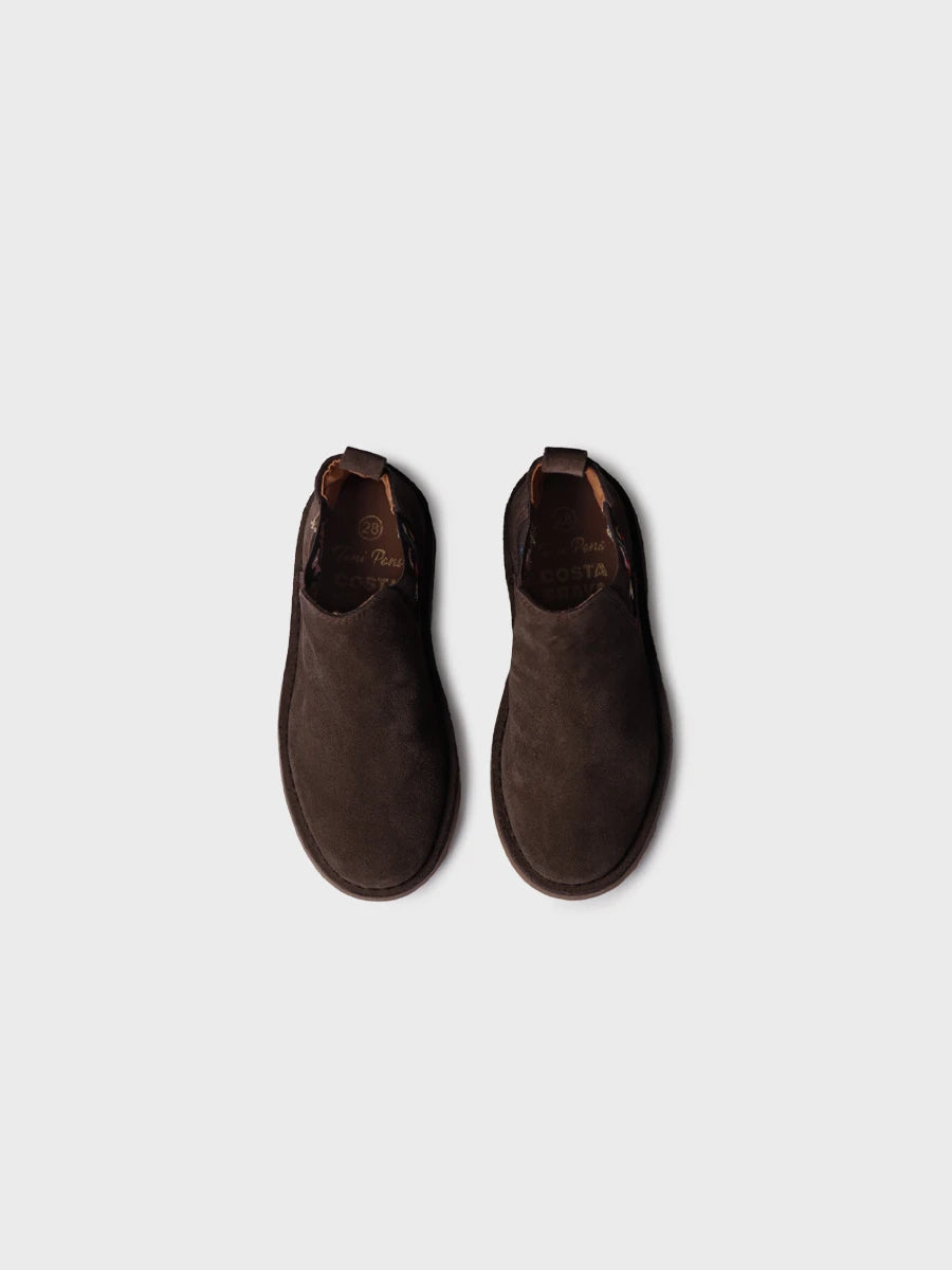 Kids' suede ankle boot | PUBOL