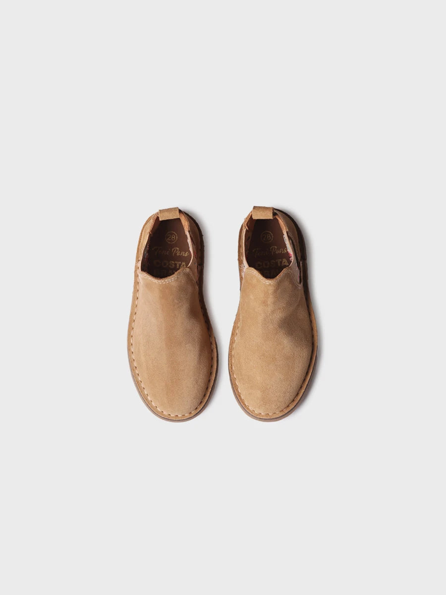 Kids' suede ankle boot | PUBOL