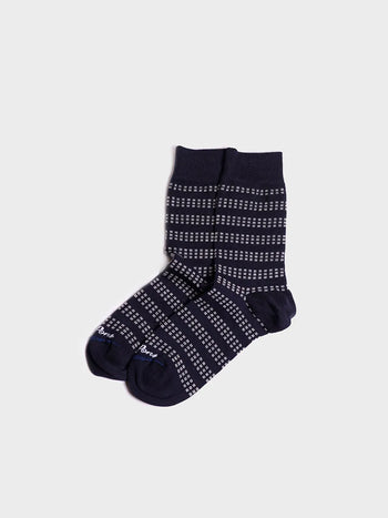 Complementos - Calcetines unisex en algodón a rayas | QUEL-BR - Toni Pons
