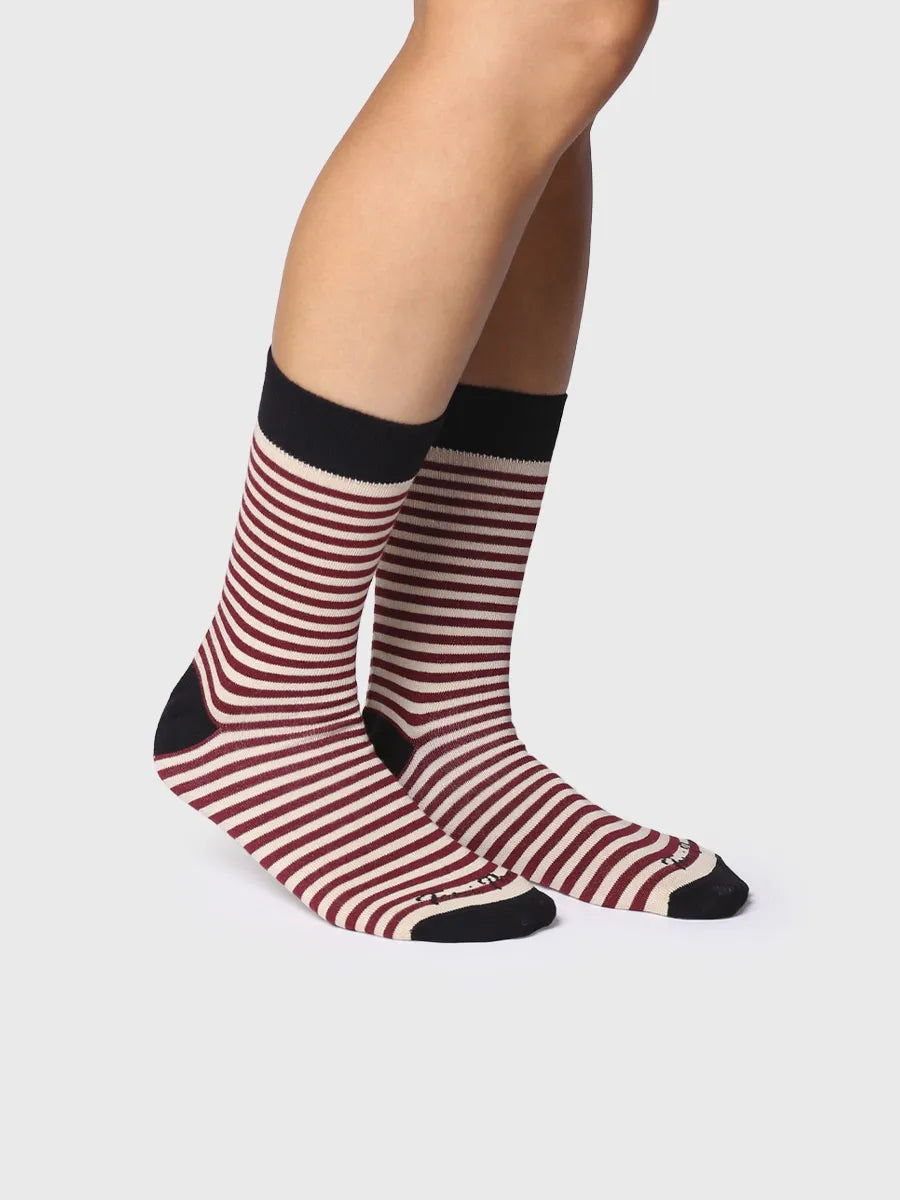 Complementos - Calcetines unisex en algodón a rayas | QUEL-DD - Toni Pons