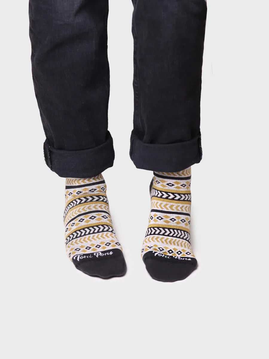 Complementos - Calcetines unisex en algodón a rayas | QUEL-HK - Toni Pons