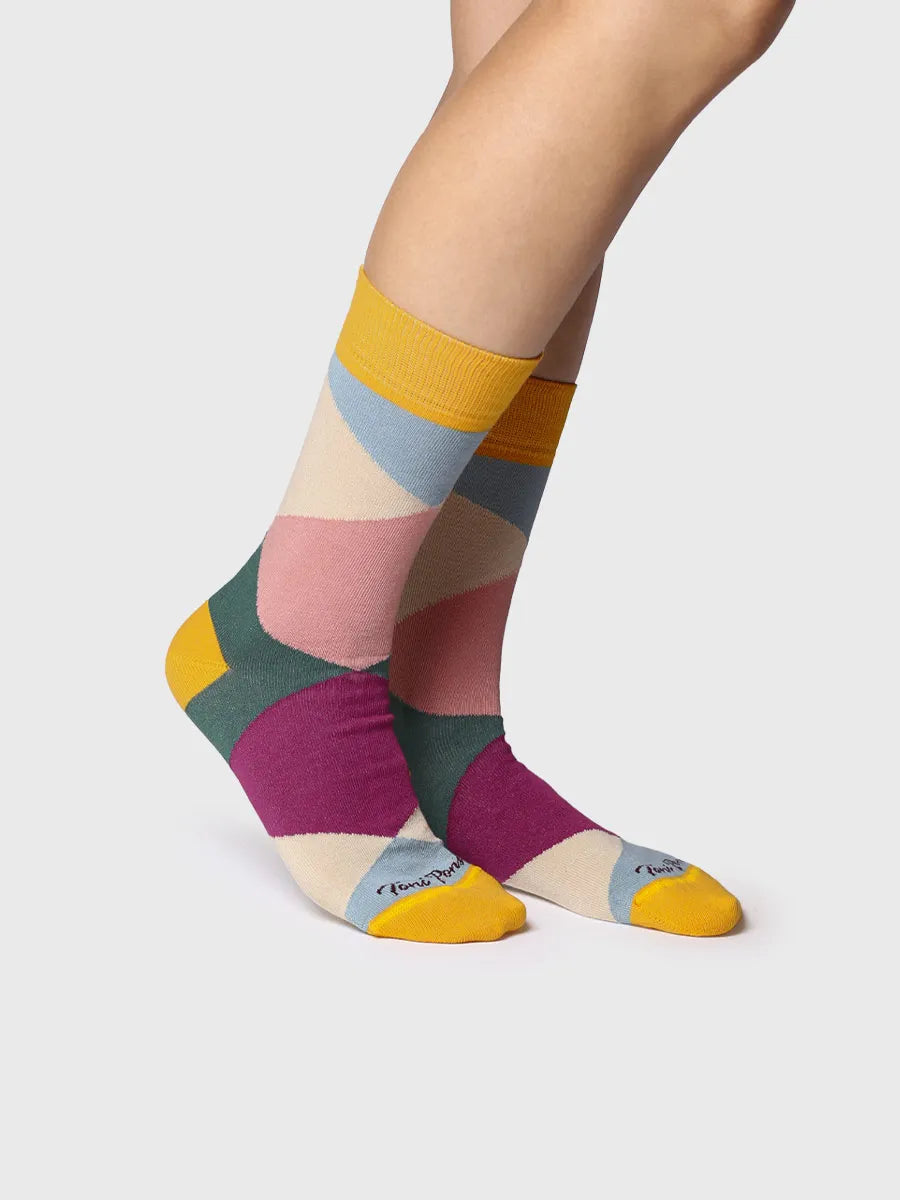 Complementos - Calcetines unisex estampados en algodón | QUEL-MC - Toni Pons
