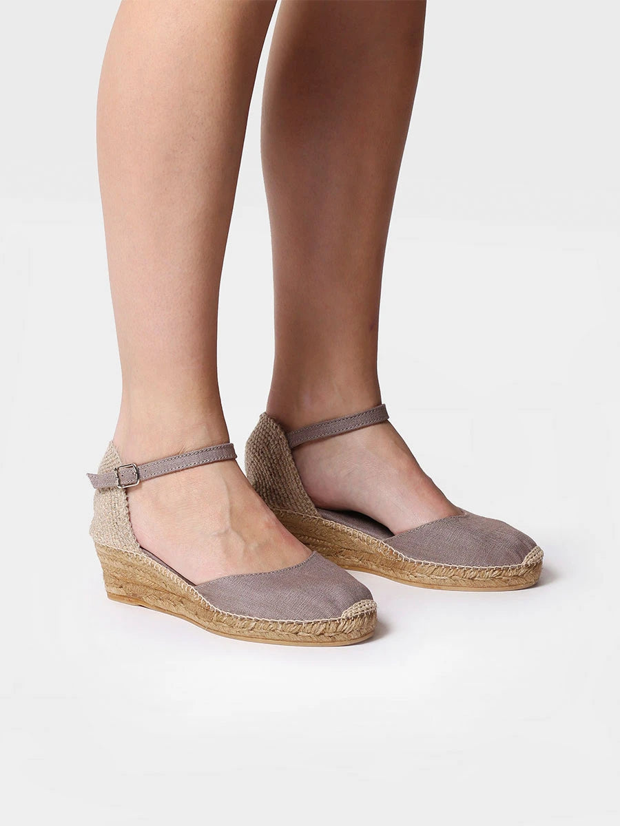 - Alpargata de cuña media atada para mujer | ROMINA - Toni Pons