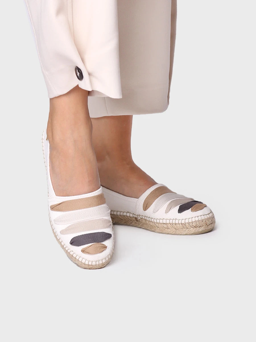 - Alpargata plana con cintas para mujer | ROSE-CM - Toni Pons