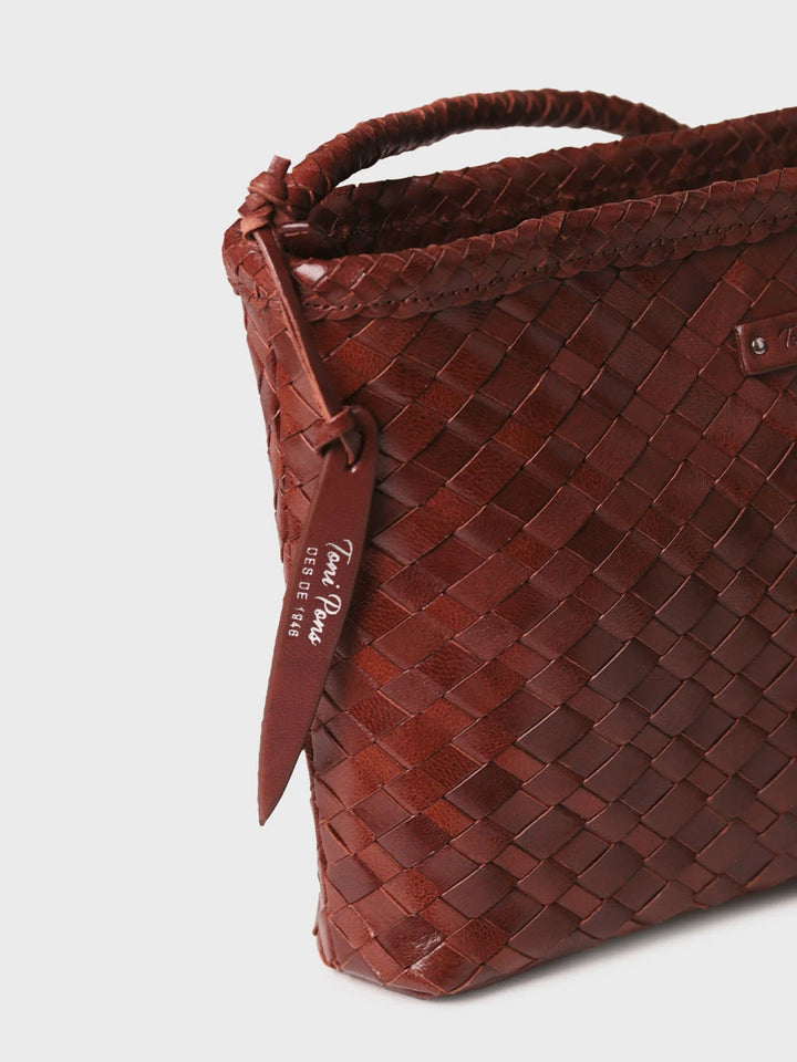 Complementos - Bolso bandolera en piel trenzada Toni Pons | SELENA - Toni Pons
