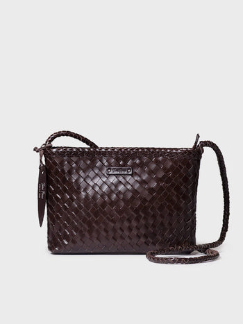 Complementos - Bolso bandolera en piel trenzada Toni Pons | SELENA - Toni Pons