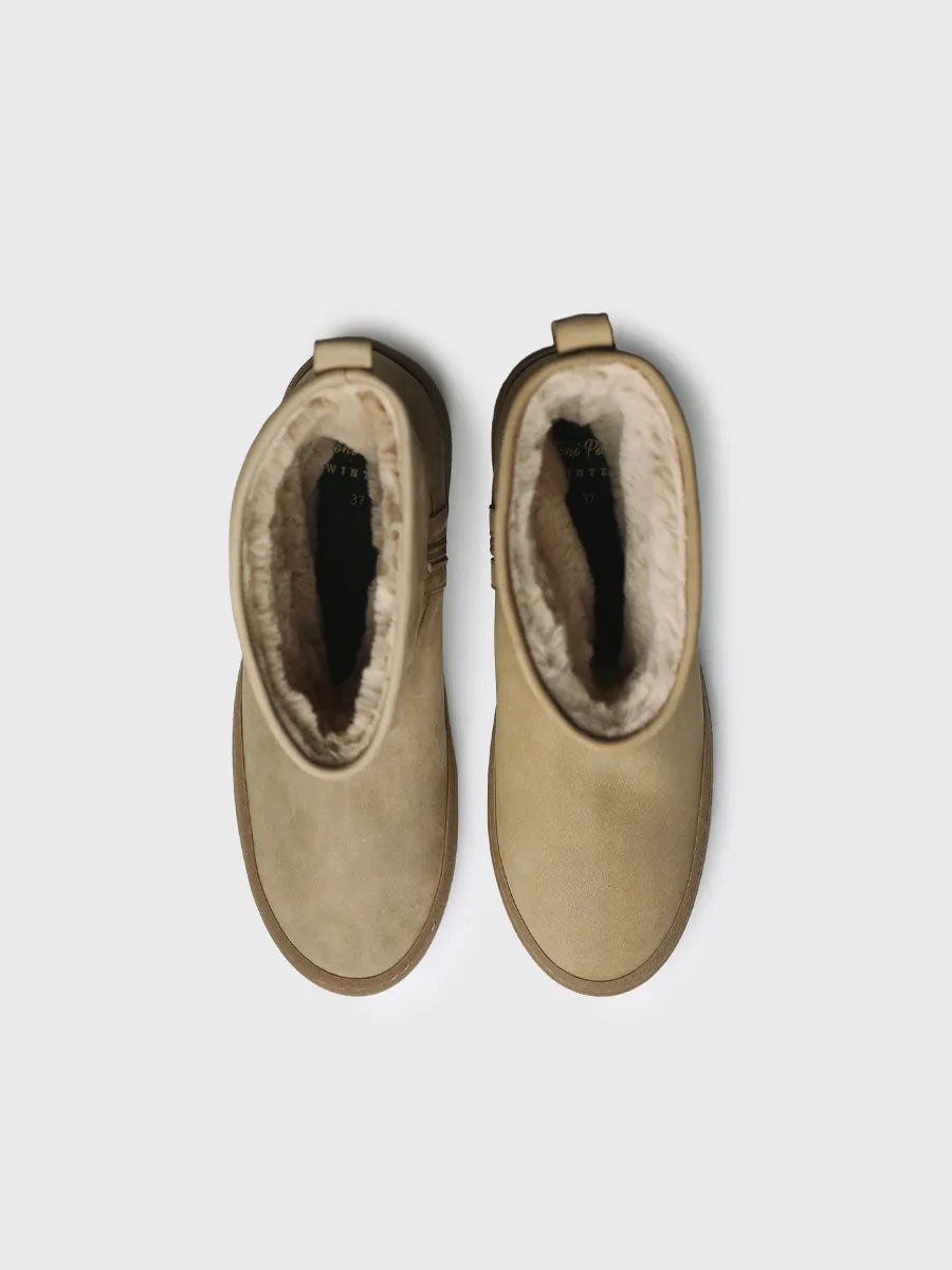 botines mujer - Botín para mujer en piel nobuk | SILS  - Toni Pons