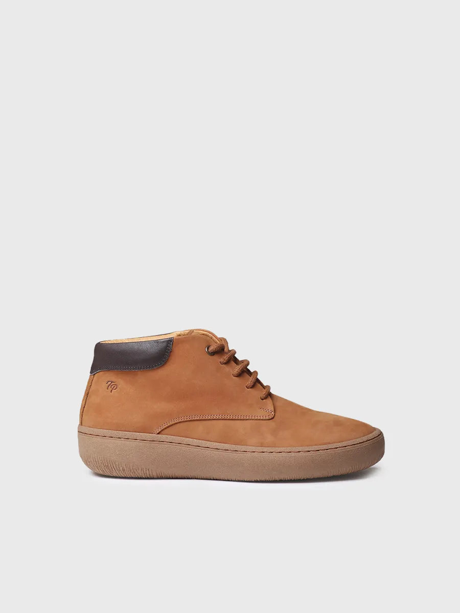 botines mujer - Botín para mujer con cordones en piel nobuk | SORT - Toni Pons