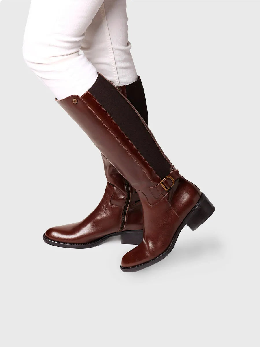 botas mujer - Bota alta para mujer en piel | TACOMA-P - Toni Pons