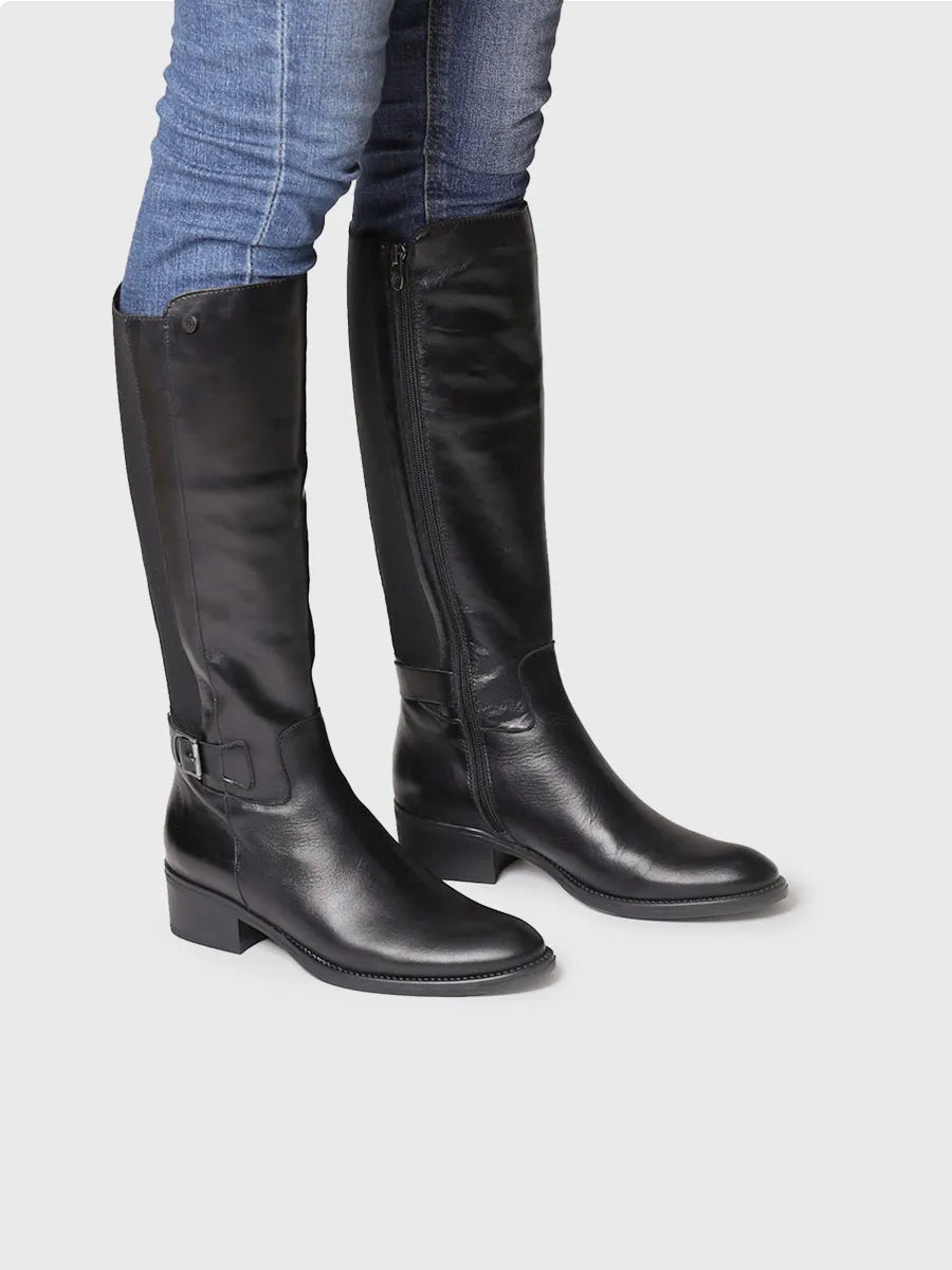 botas mujer - Bota alta para mujer en piel | TACOMA-P - Toni Pons