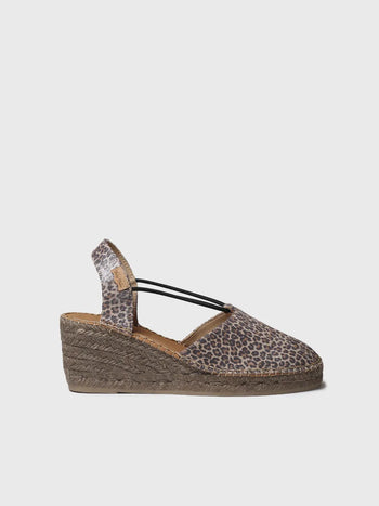 - Alpargata de cuña en animal print | TELMA-LE - Toni Pons