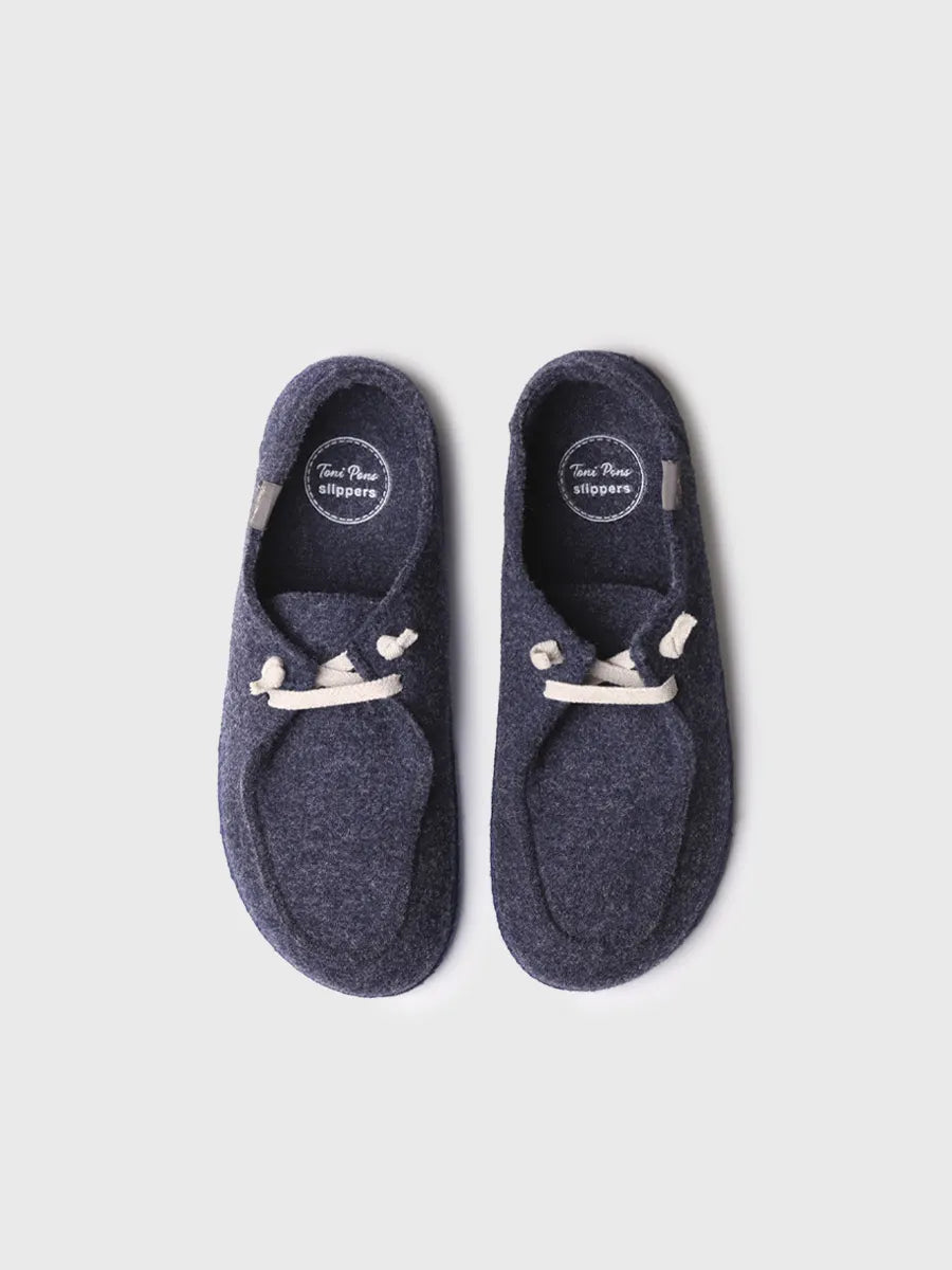 zapatillas de casa hombre - Slippers para hombre en lana reciclada | TIAGO-RW  - Toni Pons