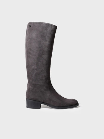 botas mujer - Bota alta para mujer en serraje | TIROL-SY - Toni Pons