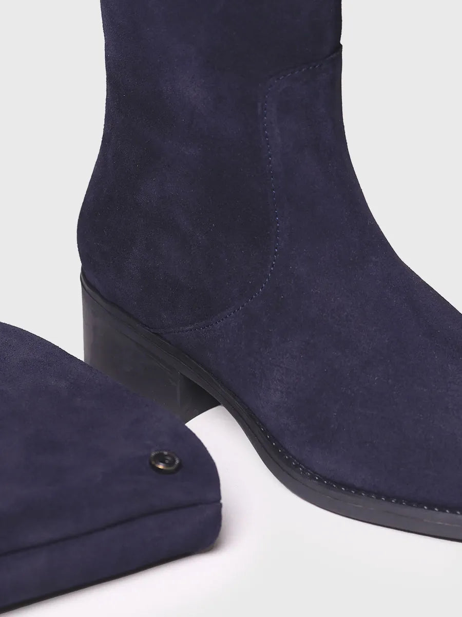 botas mujer - Bota alta para mujer en serraje | TIROL-SY - Toni Pons