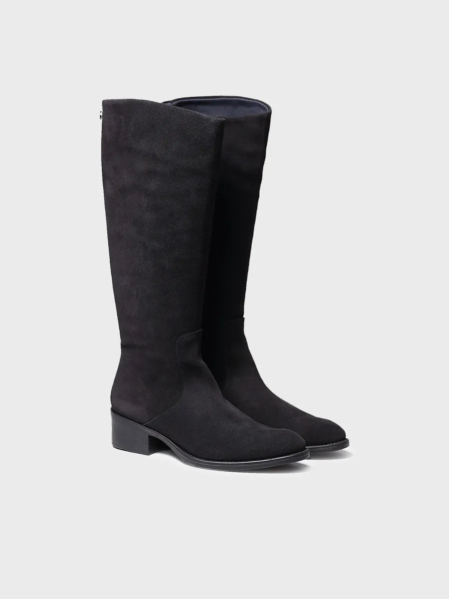 botas mujer - Bota alta para mujer en serraje | TIROL-SY - Toni Pons