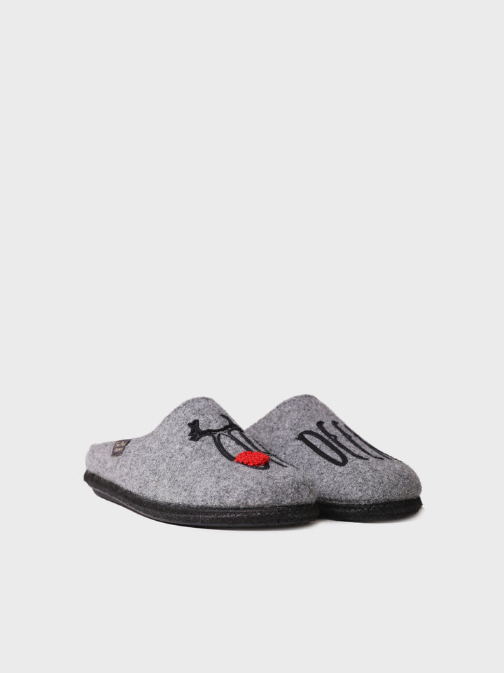 zapatillas de casa hombre - Slippers para hombre en fieltro | TOBI-DR - Toni Pons