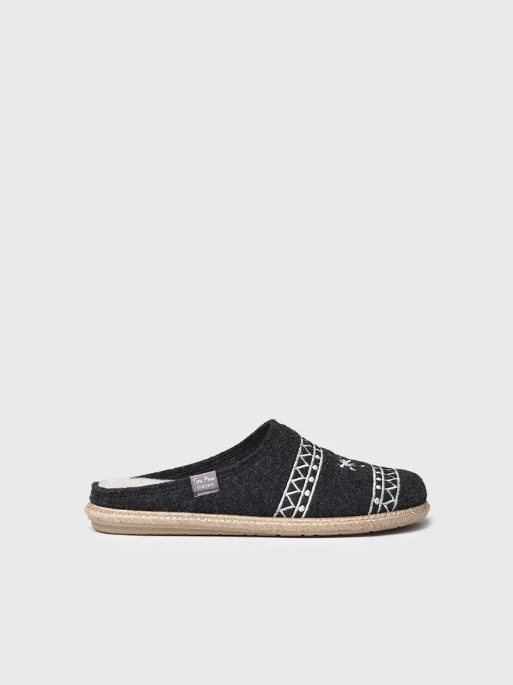 zapatillas de casa hombre - Slippers para hombre en fieltro | TOBI-EF - Toni Pons