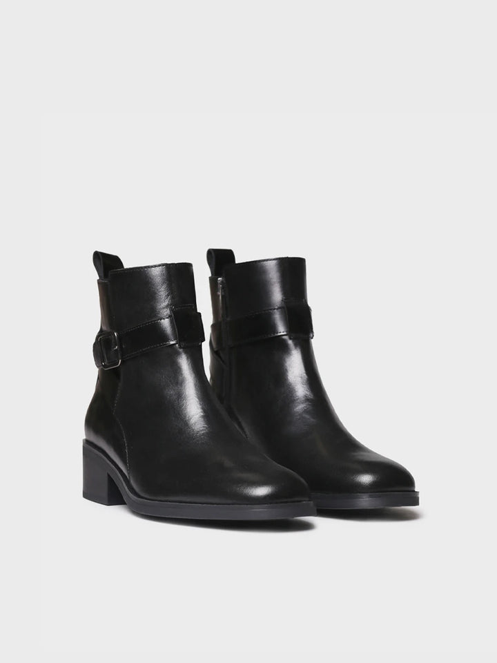Botines mujer - Botín en piel con hebilla para mujer | TOLEDO-P - Toni Pons