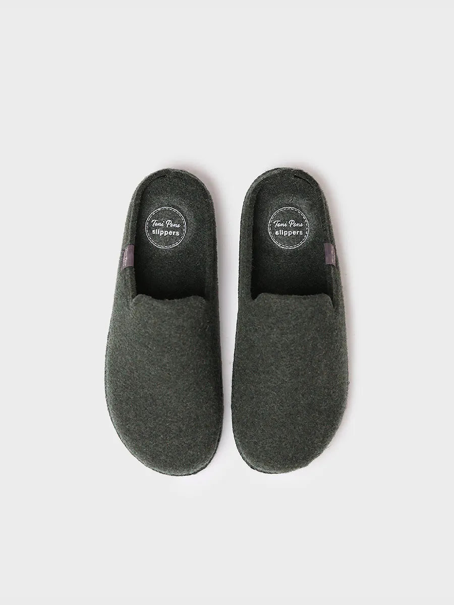 zapatillas de casa hombre - Slippers para hombre de lana reciclada | TOMAS-RW - Toni Pons