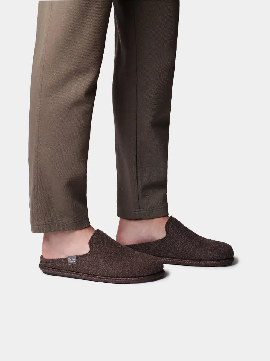 Slippers para hombre en lana reciclada | TOMAS-RW
