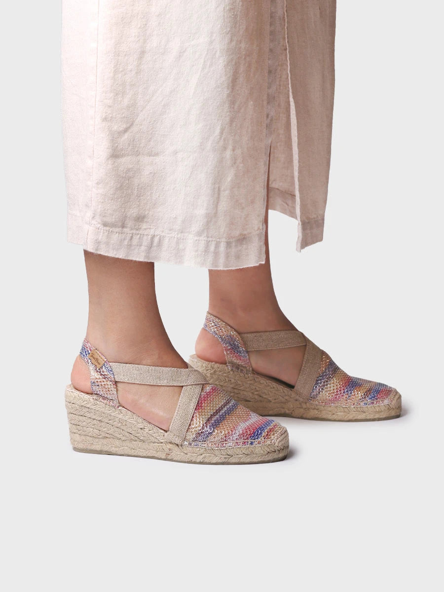 Espadrilla vegana brillante da donna | TRITON