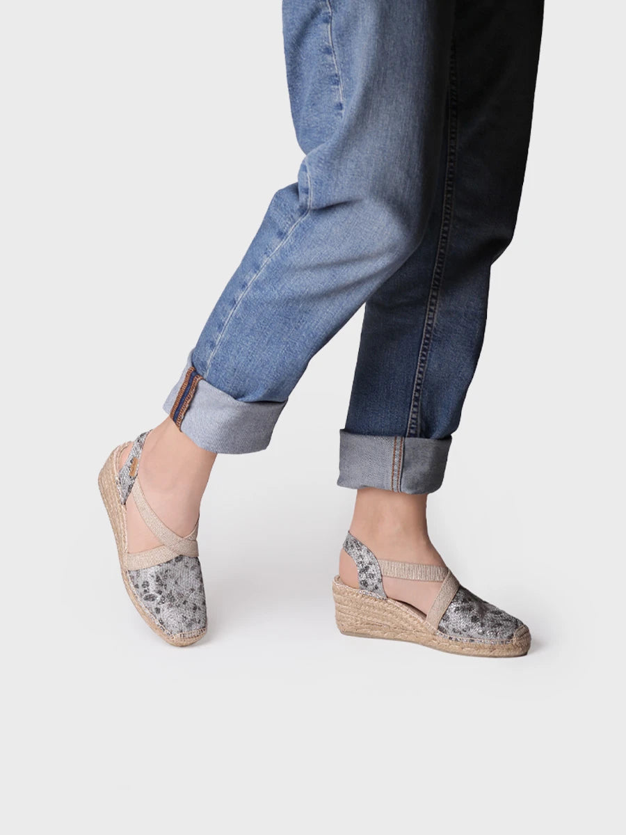 - Alpargata vegana brillante para mujer | TRITON - Toni Pons