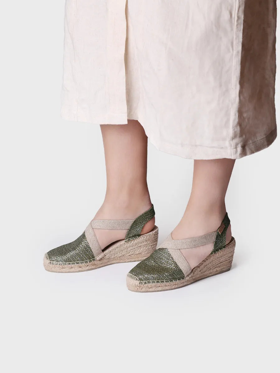 - Alpargata vegana brillante para mujer | TRITON - Toni Pons