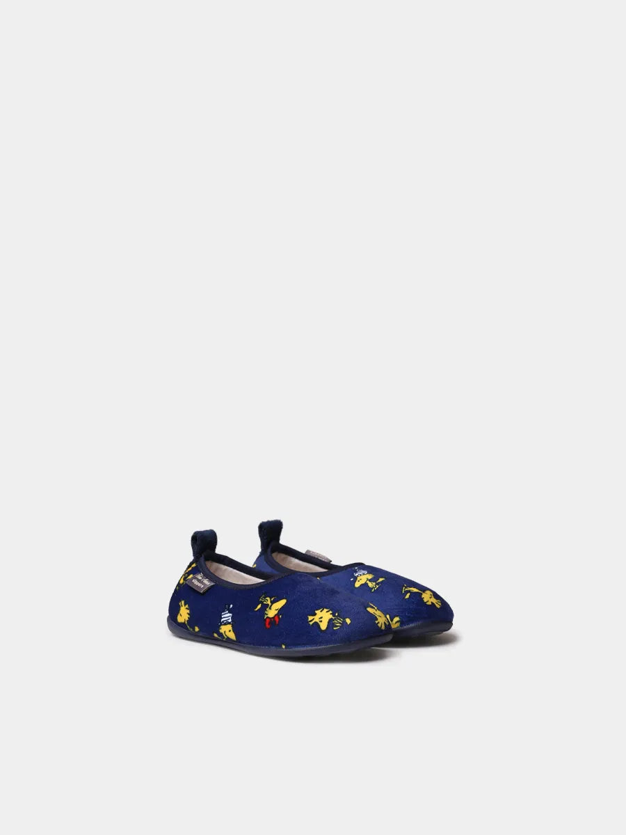 Slippers infantiles de Snoopy en pelo sintético | WOODY
