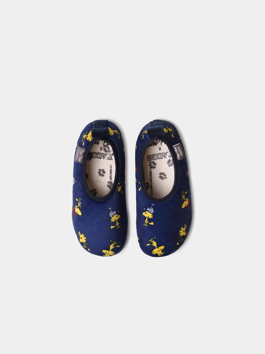 Slippers infantiles de Snoopy en pelo sintético | WOODY