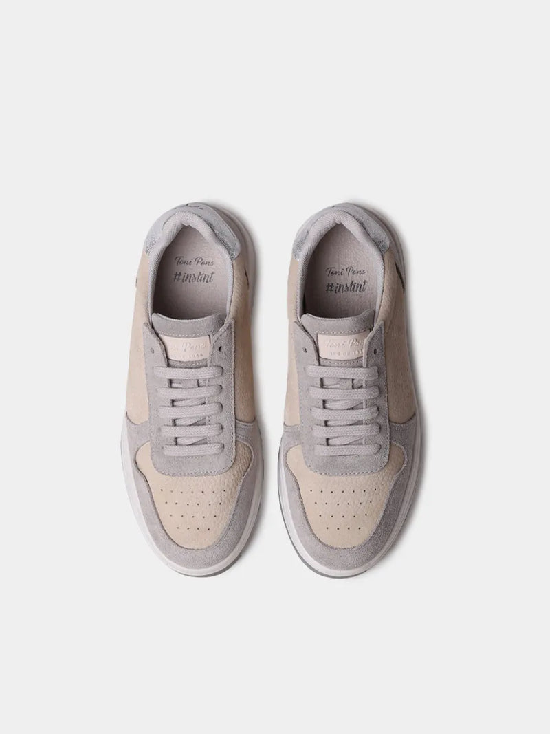 Zapatos con cordones mujer - Sneakers en nobuk y serraje para mujer | AINA  - Toni Pons  