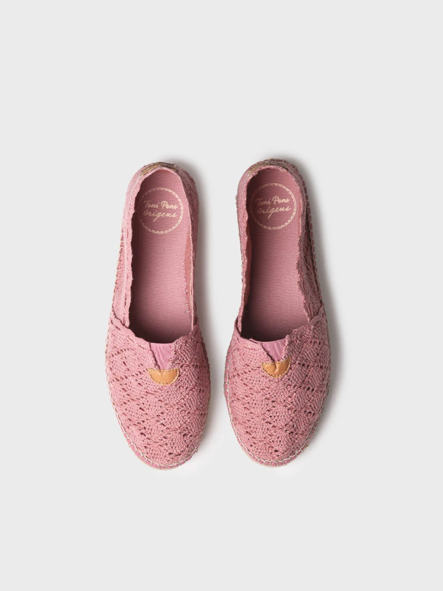  - Alpargatas planas de mujer en ganchillo | AITANA  - Toni Pons  