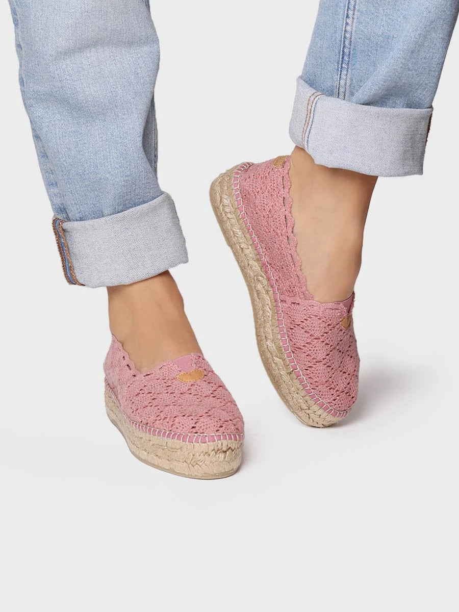  - Alpargatas planas de mujer en ganchillo | AITANA  - Toni Pons  