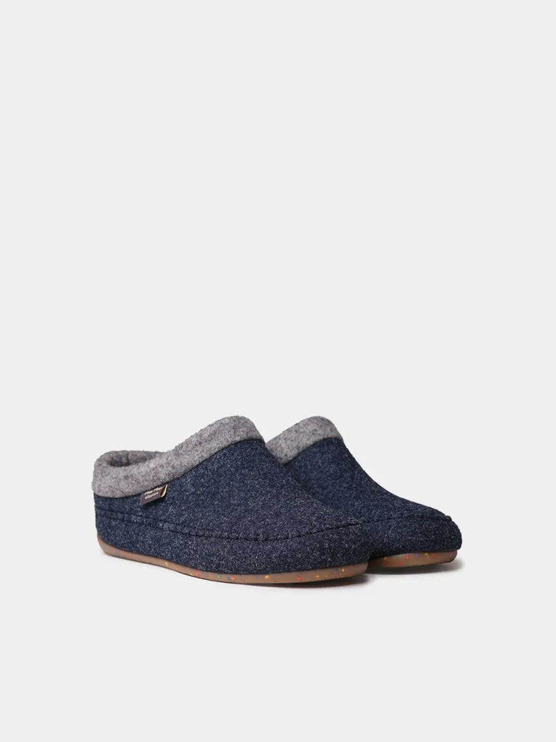 Zapatillas de casa mujer - Slippers destalonadas en fieltro con cuña para mujer | ALBONS  - Toni Pons  