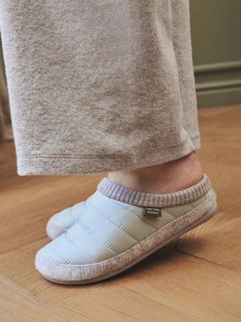 Slipper tipo zueco en tejido acolchado colección Elevate para mujer | ALINS
