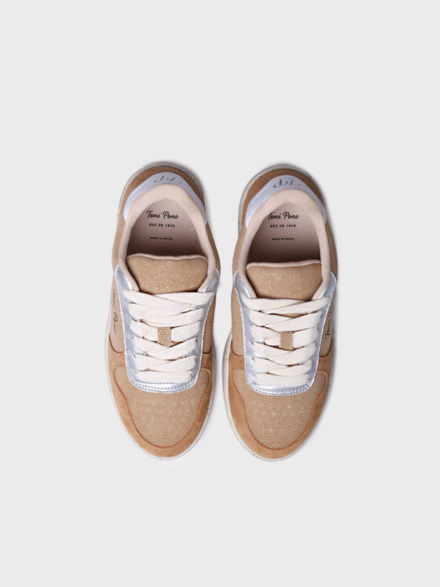 Zapatillas mujer - Sneaker de verano para mujer con acabado brillante  - Toni Pons  
