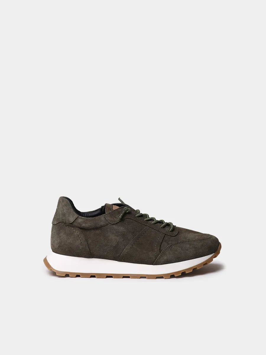 Men's suede lace-up boot