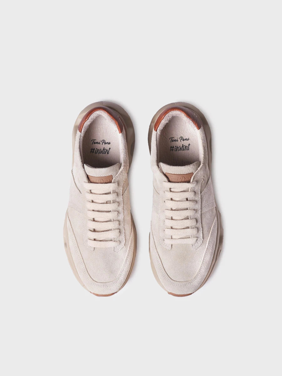 Zapatillas mujer - Zapatilla deportiva en serraje para mujer | ARAN  - Toni Pons  