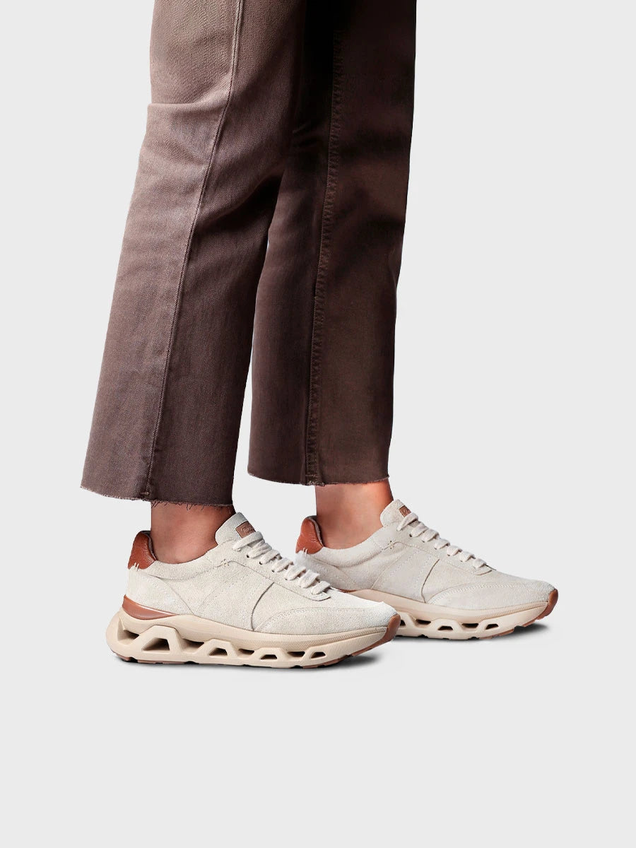 Zapatillas mujer - Zapatilla deportiva en serraje para mujer | ARAN  - Toni Pons  