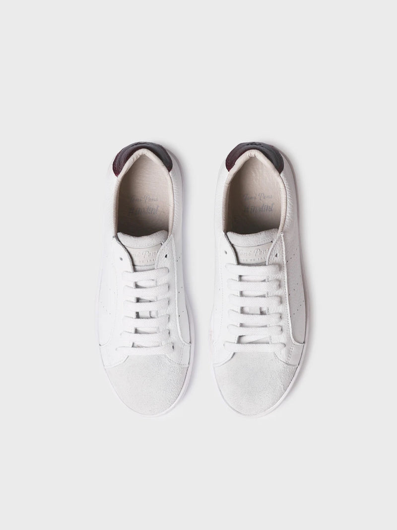 Zapatillas mujer - Zapatilla deportiva en piel para mujer | AROA  - Toni Pons  