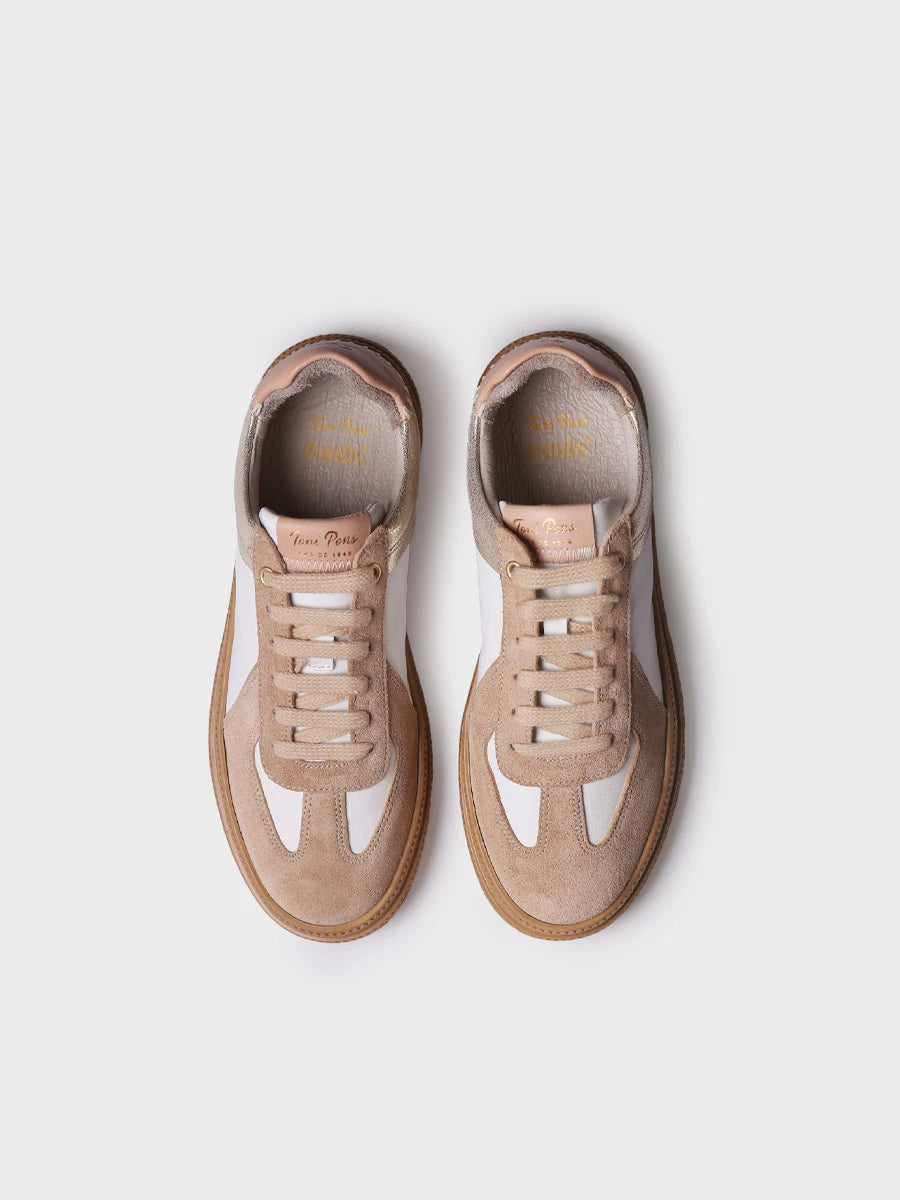  - Zapatillas deportivas de mujer en serraje y piel | ATRIA  - Toni Pons  