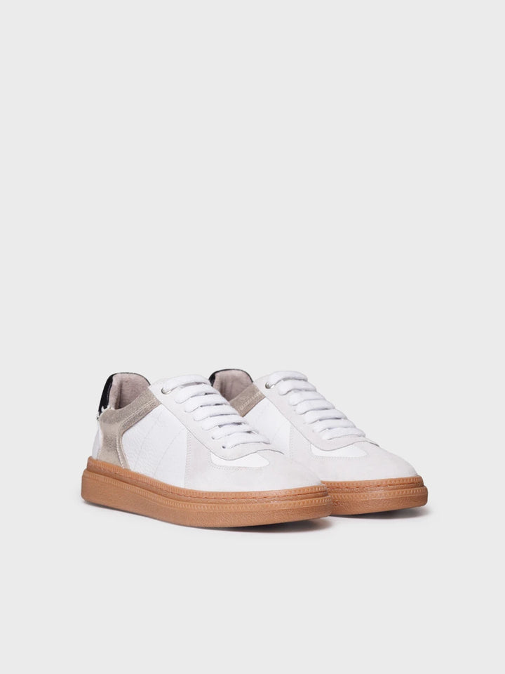 Zapatillas mujer - Zapatilla deportiva en piel para mujer | AUREA  - Toni Pons  
