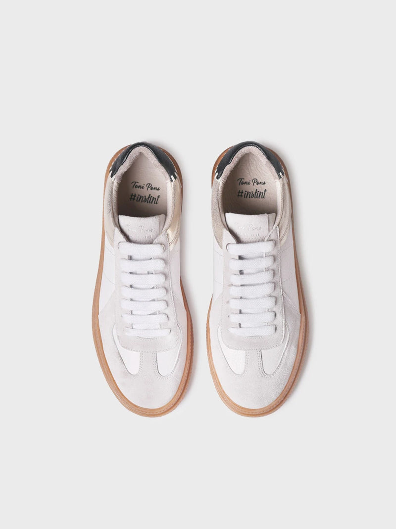 Zapatillas mujer - Zapatilla deportiva en piel para mujer | AUREA  - Toni Pons  