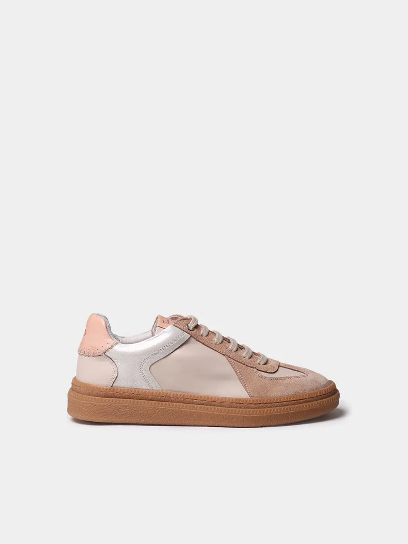 Zapatos con cordones mujer - Zapatillas deportivas de piel para mujer con animal print | AUREA  - Toni Pons  