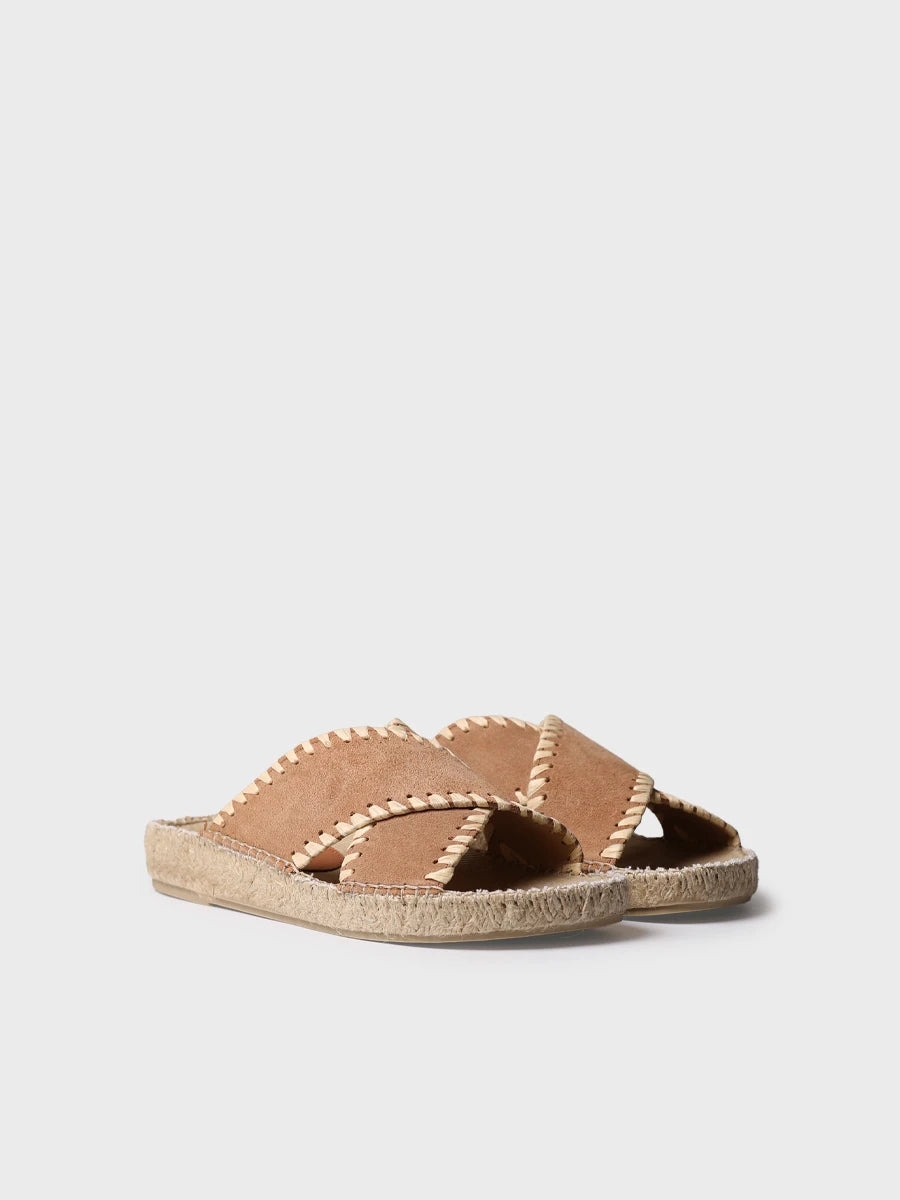  - Sandalias planas tipo BIO de mujer en serraje| BALI-SD  - Toni Pons  