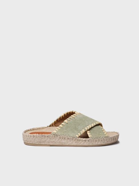  - Sandalias planas tipo BIO de mujer en serraje| BALI-SD  - Toni Pons  