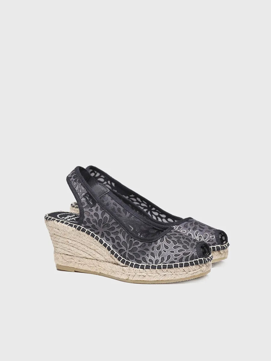 Alpargata mujer - Alpargata estilo peep toe  - Toni Pons  