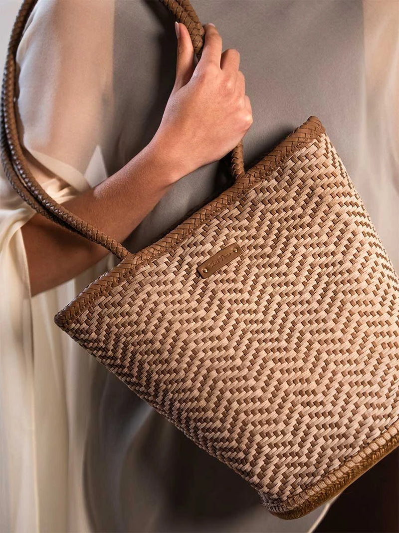 sd48　ボナースバック　24バック Women's braided leather bag | BEGUR80