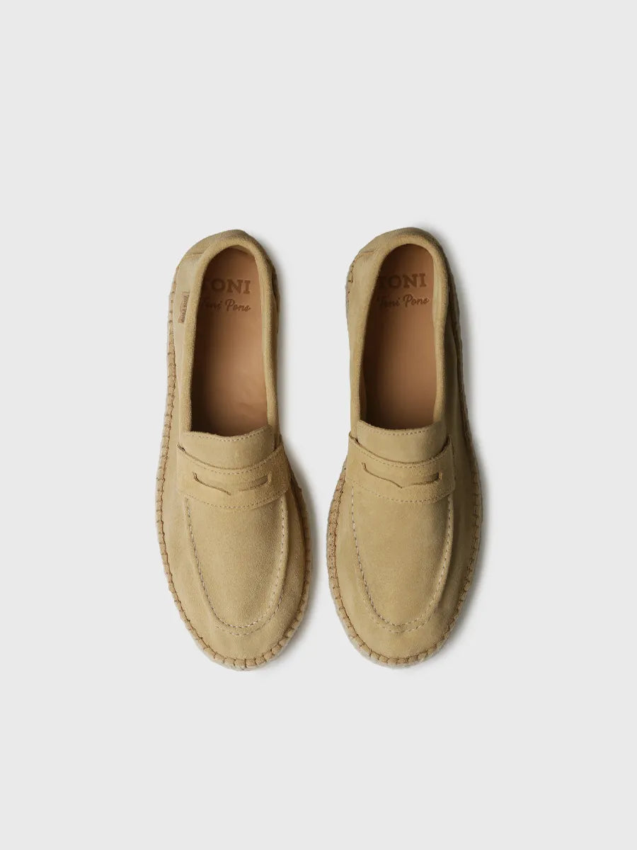  - Alpargata cerrada para hombre en serraje | BENET  - Toni Pons  