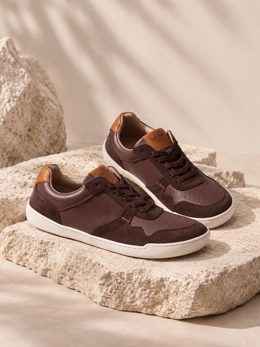 Zapatos unisex - Zapatilla deportiva barefoot unisex en piel | BERNAL  - Toni Pons  