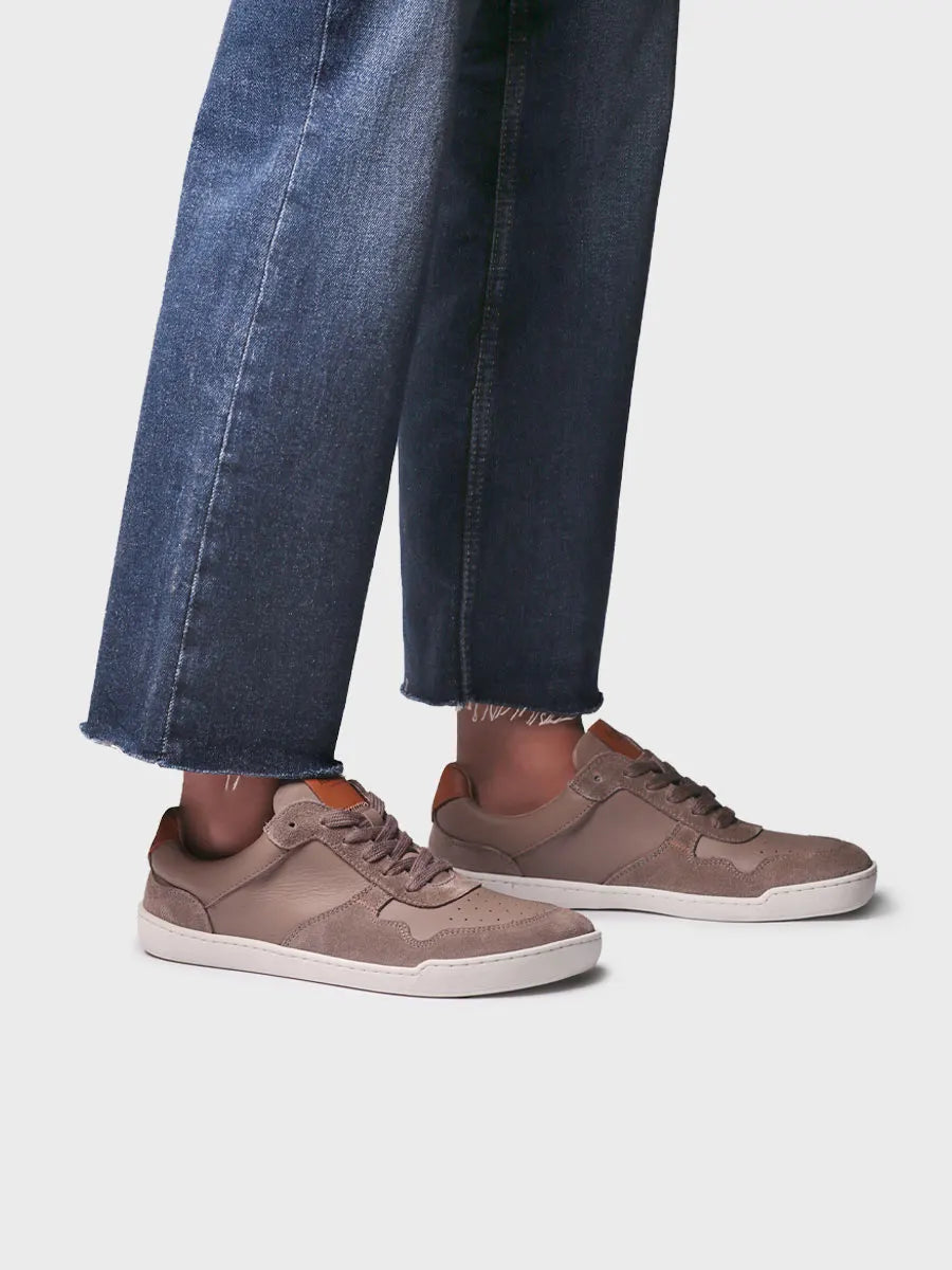 Zapatos unisex - Zapatilla deportiva barefoot unisex en piel | BERNAL  - Toni Pons  